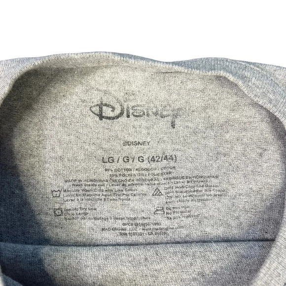 Disney Lion King Kahuna Matata Unisex Men's Gray Large Crewneck T-Shirt - Picture 2 of 3